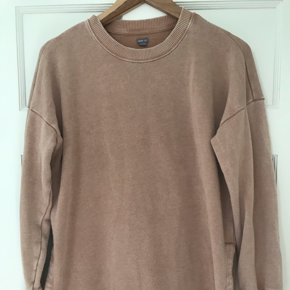 Aerie oversized crew sweatshirt XS